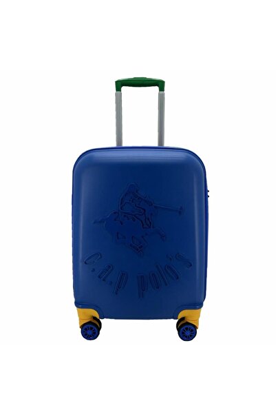 Cantayurdu Cap Polo's Polipropilen Küçük Boy Valiz Mavi