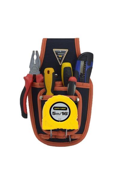 Cantayurdu Alet Edevat Atölye Tipi Organizer Bel Kemeri Çantası