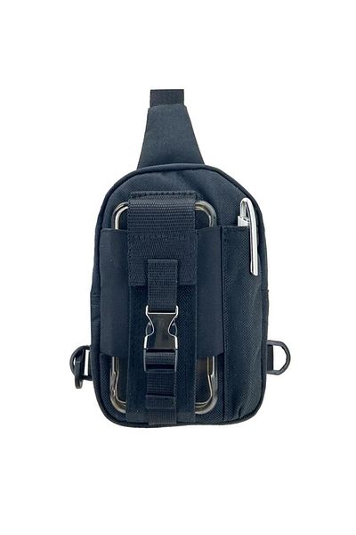 Cantayurdu Τακτικό 610D Cordura στήθος και σακίδιο πλάτης μαύρο