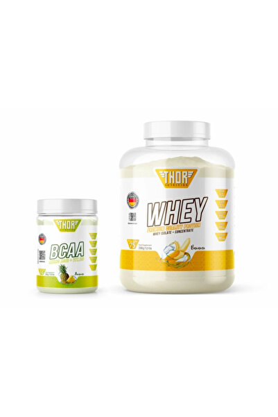 THOR NUTRITION 2300 Gr 75 Servis Whey Protein & 500 Gr 50 Servis BCAA Avantaj...