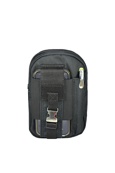 Cantayurdu Taktikal Molle 610D Cordura Palaska Bel Çantası Siyah