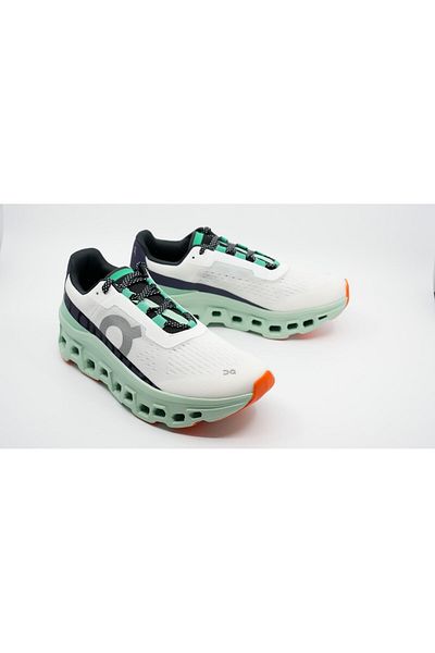 On Running Cloudmonster 1 White Green Women 61.98241