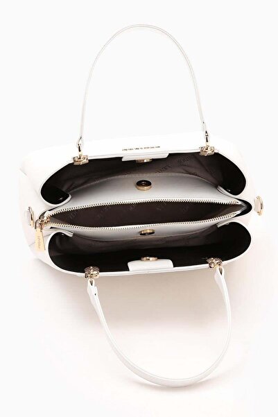 Levidor Geantă albă cu trei compartimente