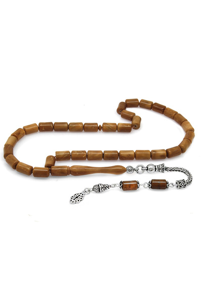 Tesbihane 925 проба срібна капсула з бахромою, розрізна кука, чотки