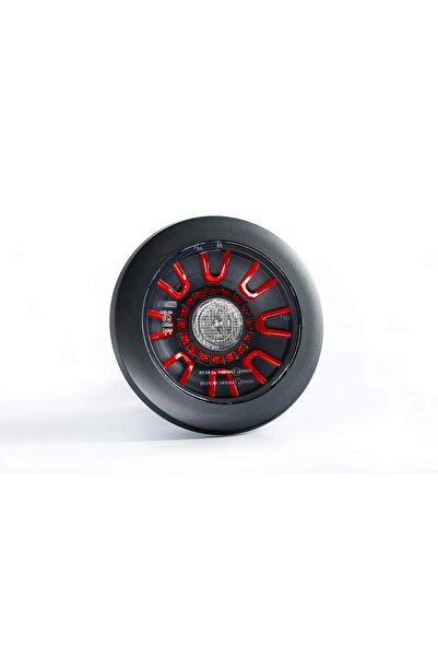 fristom HAMBURGER STOP LAMBASI LEDLİ 12V-24V 3 FON. PARK SİS GERİ 1 METRE