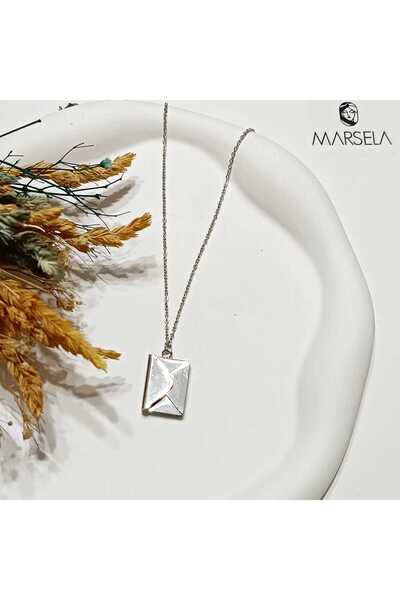 Ebijuteri قلادة الصلب المغلف