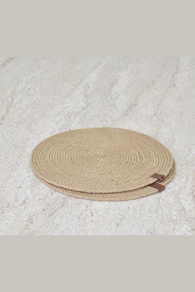 VİLİNZE Ψάθινο σχοινί γιούτας Supla / American Service - 32 cm (2 τεμάχια)