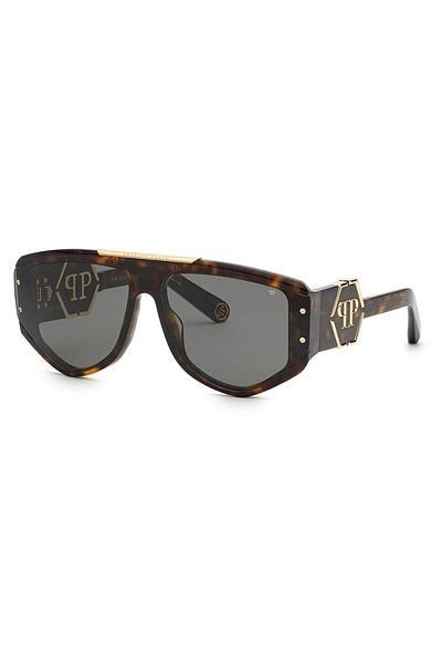 PHILIPP PLEIN Spp093m 0722 65 نظارات شمسية للجنسين