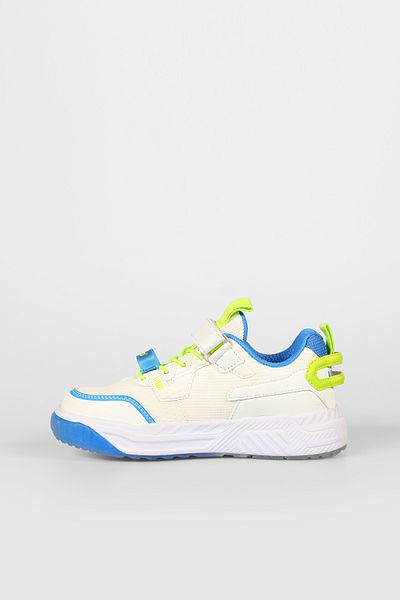 Vicco Pantofi sport albi pentru băieți Aidos Light