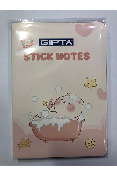 Gıpta Gipta Adhesive Patterned Note Papers Set