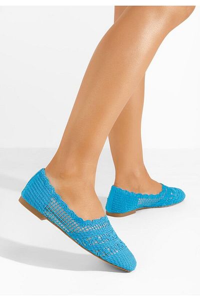 B T Shoes Balerini dama Osonia albastri