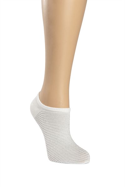 SUWEN Silver Line Booties Socks