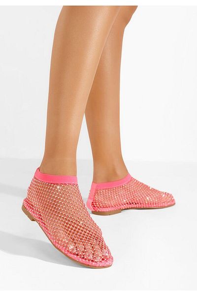 B T Shoes Balerini dama Pedsia fucsia