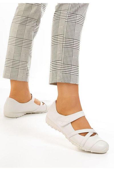 B T Shoes Balerina sport Espada albi