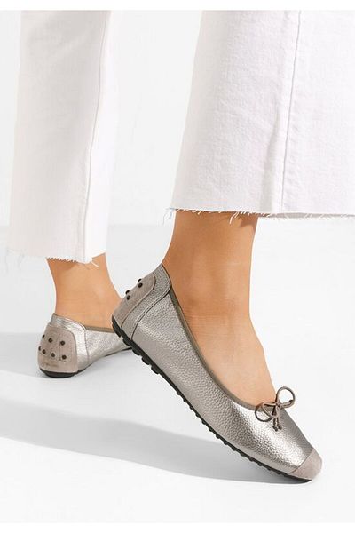 B T Shoes Women's ballerinas Amania V4 grey