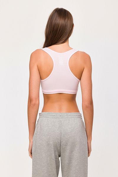 Woody Light Lilac Tank-Tuf Padded Crop - 417