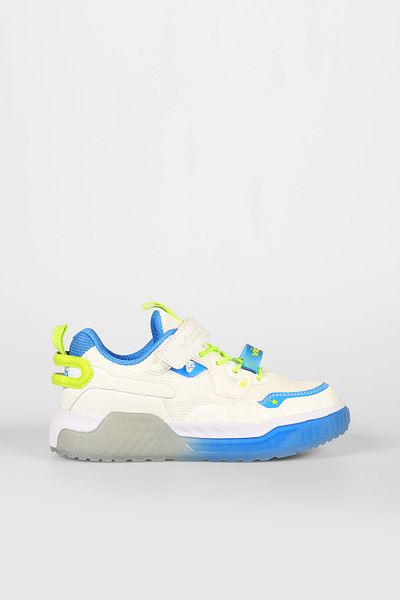 Vicco Pantofi sport albi pentru băieți Aidos Light