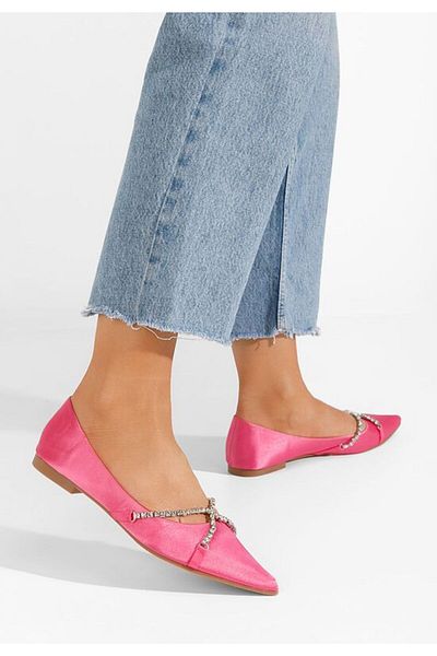 B T Shoes Balerini dama Kallina fucsia