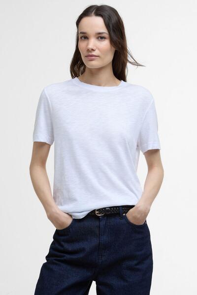 Barbour Ava Polo Yaka WH11 White