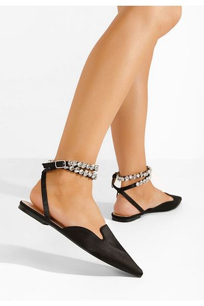 B T Shoes Balerini eleganti negri Radiza V2