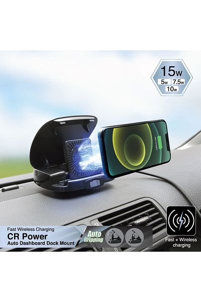 CapDase Wireless dashboard dock mountCR Power