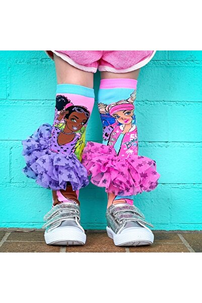 MADMIA Șosete lungi colorate pentru fete fantasy Barbie extra vibes 6-99 ani