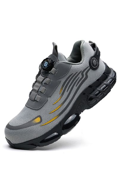 Slamtec SLIMTA® Steel Toe Safety Shoes for Men & Women, Lightweight Breathable Non-Slip