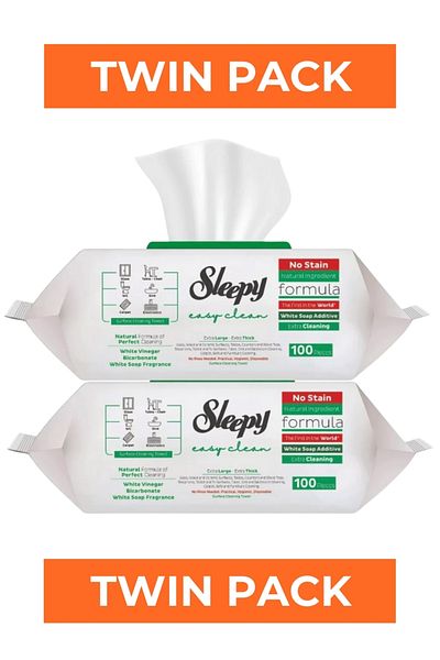 Sleepy Easy Clean White Soap 2 Pack