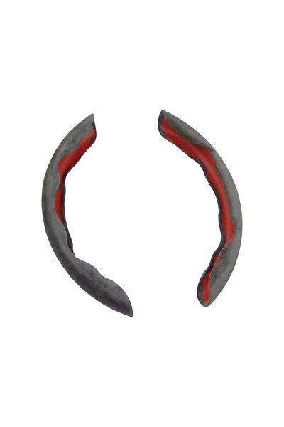 Roca Premium Steering Wheel Cover – Anti-Slip, Comfortable Grip, Universal Fit for Cars & SUVs Grey