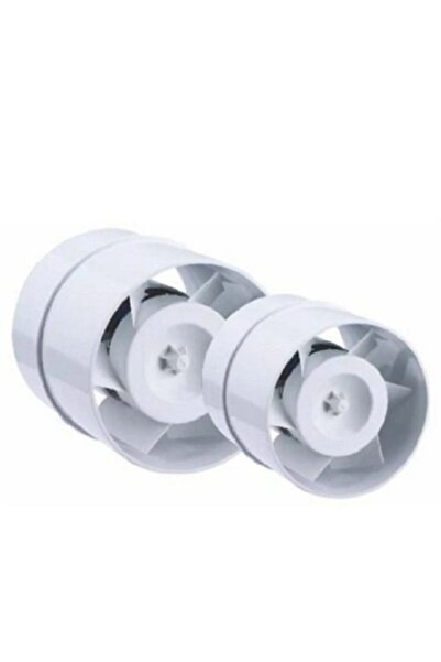 Hakim Havalandırma Fansan Banyo Wc Mutfak Için Plastik Ø120 Boru Tipi Fan Fan...