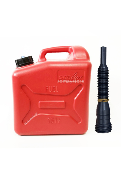 Tekne Yakıt Taşıma Bidonu Abs Plastik 15 Lt 24 X 29 X 34cm