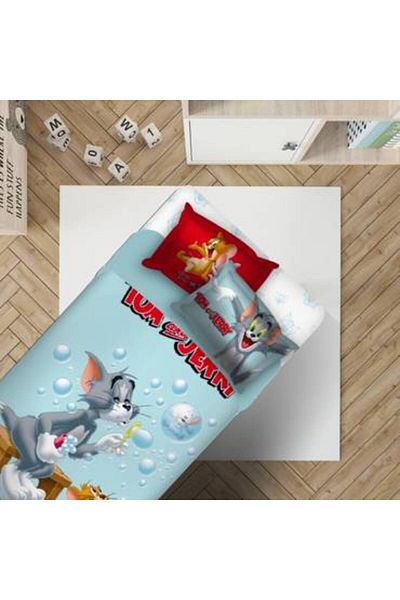 Disney Disney Tom and Jerry 4-Piece Single Bedspread