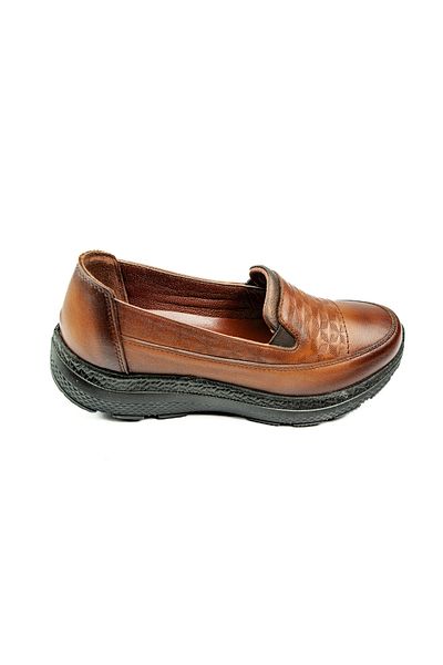 MARİOTTO Father 038 Mariotto Tan Leather Casual Women's Shoes