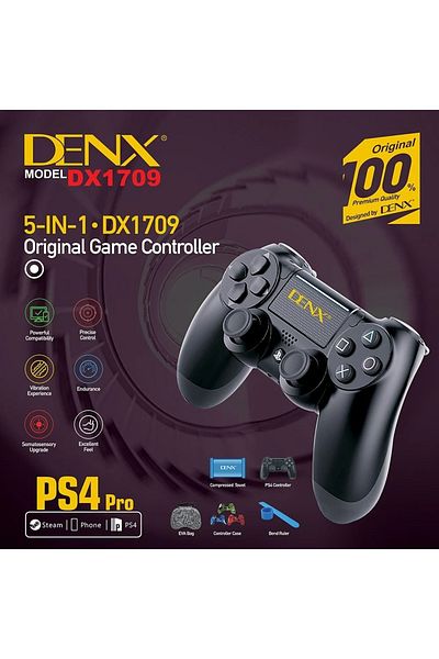 Denx PlayStation 4 Bluetooth Gaming Controller
