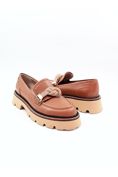 Tenau Kadın Hakiki Deri Loafer
