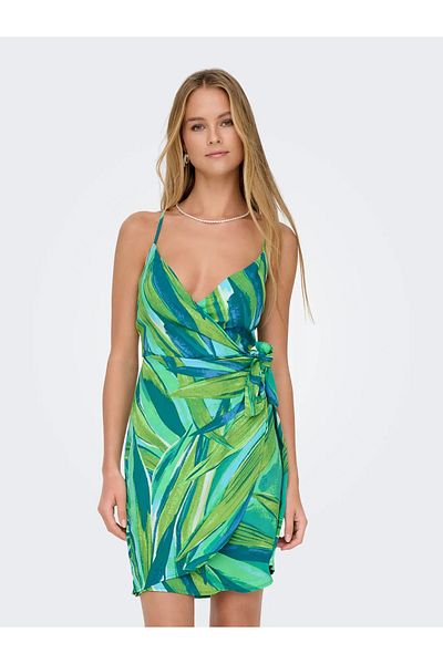 ONLY Onlalma Life Poly Isa Wrap Γυναικείο Φόρεμα 15298241