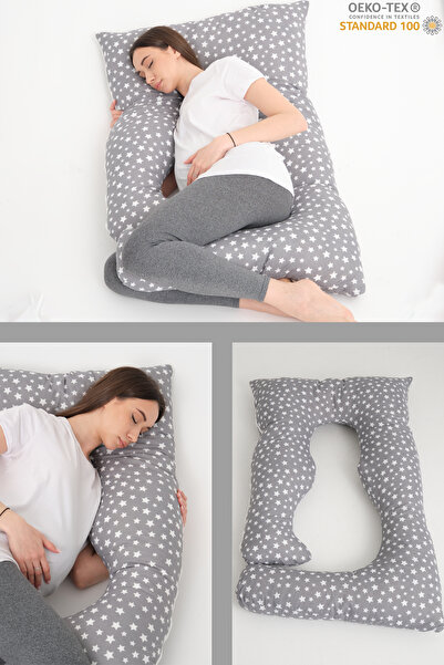 Pinkapple Μαξιλάρι εγκυμοσύνης με στήριγμα ανάμεσα στα πόδια, λαιμό και κοιλιά