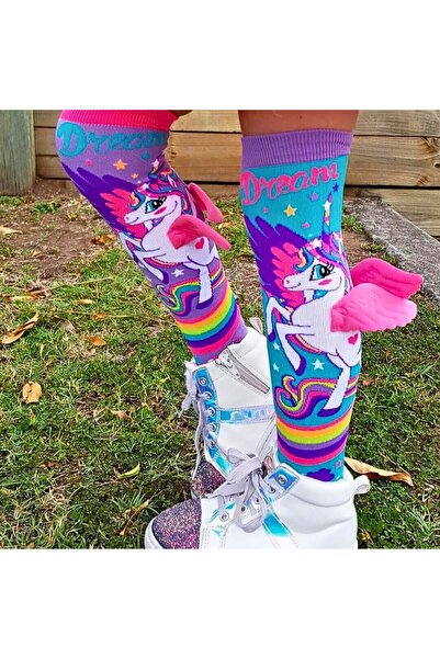 MADMIA Șosete lungi colorate Madmia pentru fete Mini Pony 6-99 ani