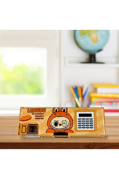 TAROS KIRTASİYE Lordstore Pencil Case with Calculator