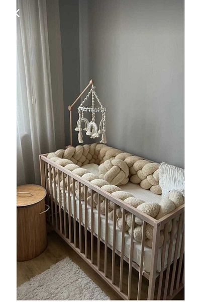 düğüm yastık 600 cm 4 Knit Puffy Knit (Full Circumference of 100X200 cm Beds)