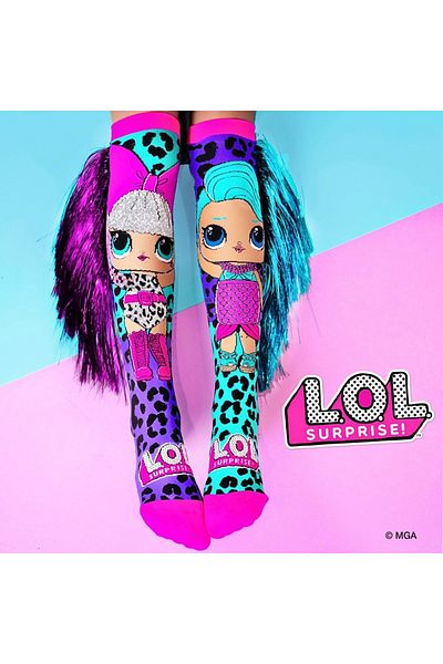 MADMIA Madmia colorful long socks for girls Lol Disco 3-5 years
