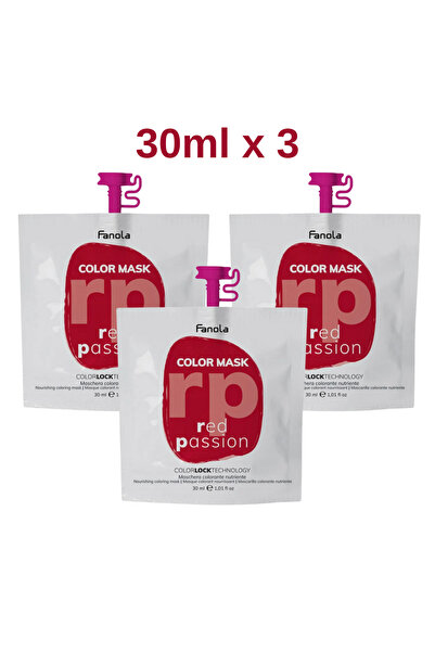 Fanola قناع تلوين قناع تلوين 30 مل ريد باشن