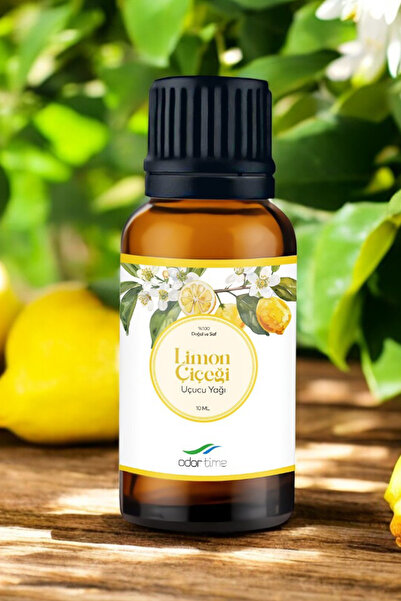 Odor Time Limon Çiçeği Yağı %100 Doğal Uçucu Yağ 10 ML