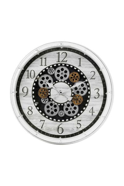 BM GİFT DESİGN Ceas de perete, movement, 48 cm, alb