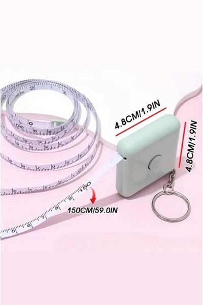 Hayveys home 150cm Cute Sticker Key Bag - Tape Measure Size
