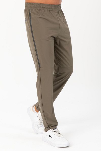 MARATON Regular Men's Skinny Leg Light Khaki Sweatpants 22228