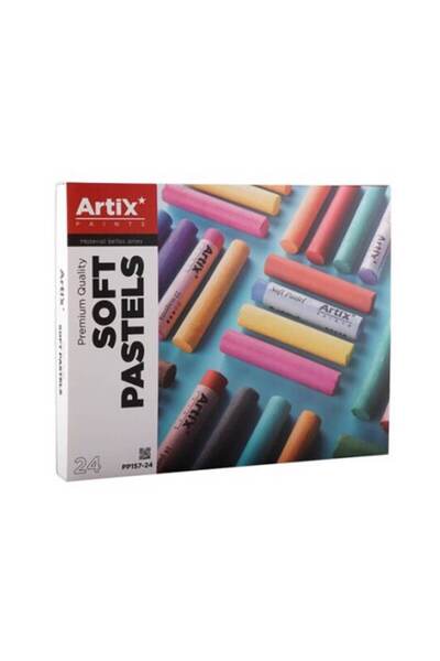 Artix Creioane pastel creta 24 culori