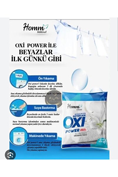 Homm Life Oxi power beyazlar için