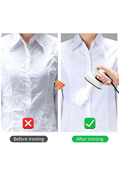 COOYA Portable Handheld Mini Iron,180°rotatable,Support Dry&Wet Ironing,adopts a ceramic panel,For Travel