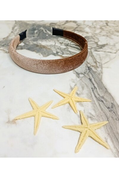 Lissa Aksesuar Coroană subțire din țesătură de catifea